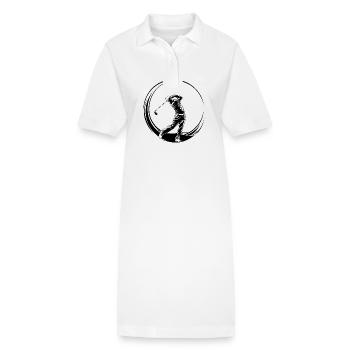 Golfer Sports - Stanley/Stella PAIGER Organic Women’s Polo Dress - white - Front