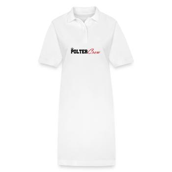 Polter Crew Verlobung Hochzeit - Stanley/Stella Frauen Bio-Polokleid PAIGER - Weiß - Vorne