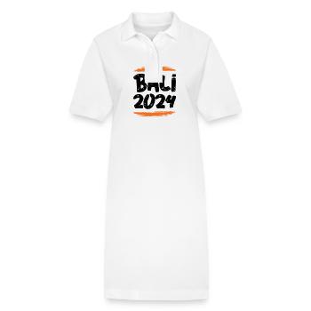 Bali 2024 - Stanley/Stella Frauen Bio-Polokleid PAIGER - Weiß - Vorne