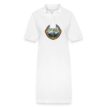 Berge Eisberge Natur - Stanley/Stella Frauen Bio-Polokleid PAIGER - Weiß - Vorne