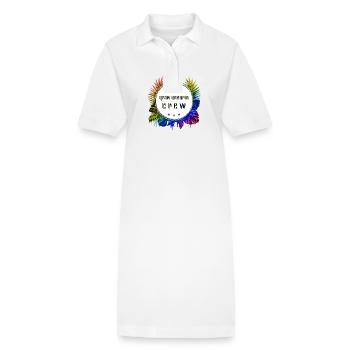 Gran Canaria Crew Bunt - Stanley/Stella Frauen Bio-Polokleid PAIGER - Weiß - Vorne