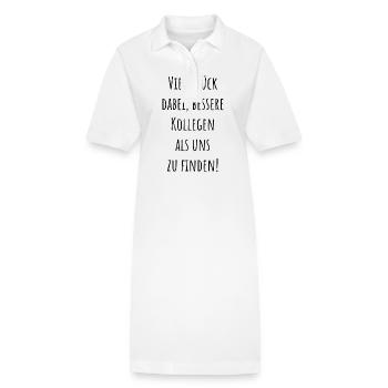Employee / Employee moves / new job - Stanley/Stella PAIGER Organic Women’s Polo Dress - white - Front