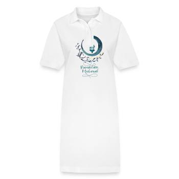 Ramadan Geschenk Eid Mubarak Islam Allah Muslim - Stanley/Stella Frauen Bio-Polokleid PAIGER - Weiß - Vorne
