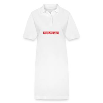 Thailand 2024 - Stanley/Stella Frauen Bio-Polokleid PAIGER - Weiß - Vorne