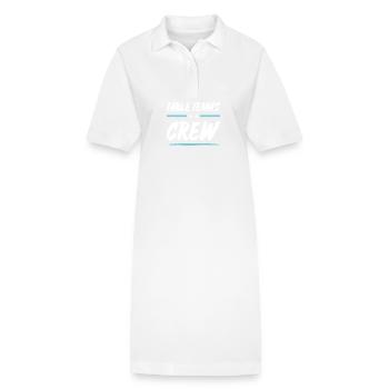 Table Tennis Crew - Stanley/Stella Frauen Bio-Polokleid PAIGER - Weiß - Vorne