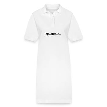 Membre d’équipage - Robe polo bio PAIGER Stanley/Stella Femme - blanc - Devant