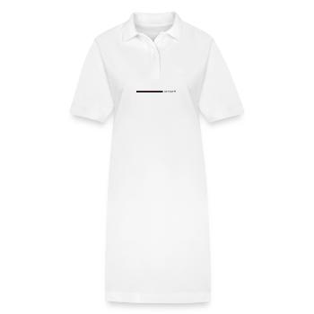 2025 Accident vasculaire cérébral - Robe polo bio PAIGER Stanley/Stella Femme - blanc - Devant