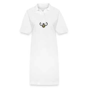 Conception d'abeilles - Robe polo bio PAIGER Stanley/Stella Femme - blanc - Devant