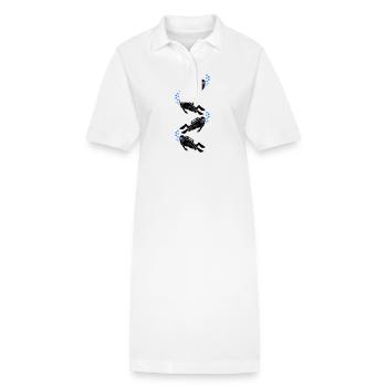 Tauchen Taucher - Stanley/Stella Frauen Bio-Polokleid PAIGER - Weiß - Vorne
