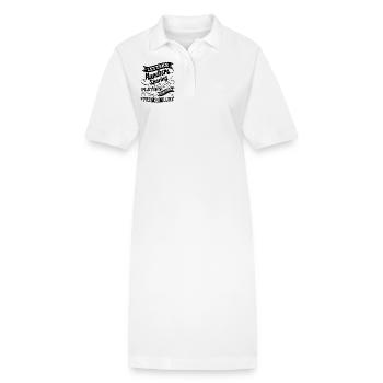 Preschool Life Teacher - Stanley/Stella PAIGER Organic Women’s Polo Dress - white - Front