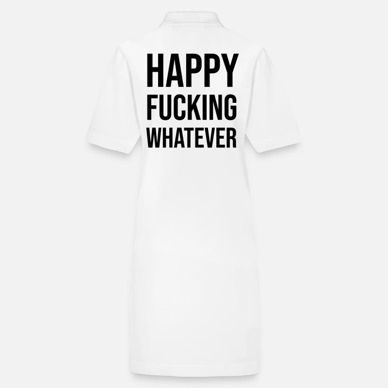 Happy Fucking Whatever Stanley/Stella Frauen Bio-Polokleid PAIGER