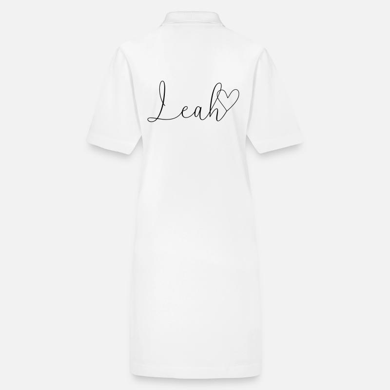 Leah Name Vorname Mädchen Stanley/Stella Frauen Bio-Polokleid PAIGER