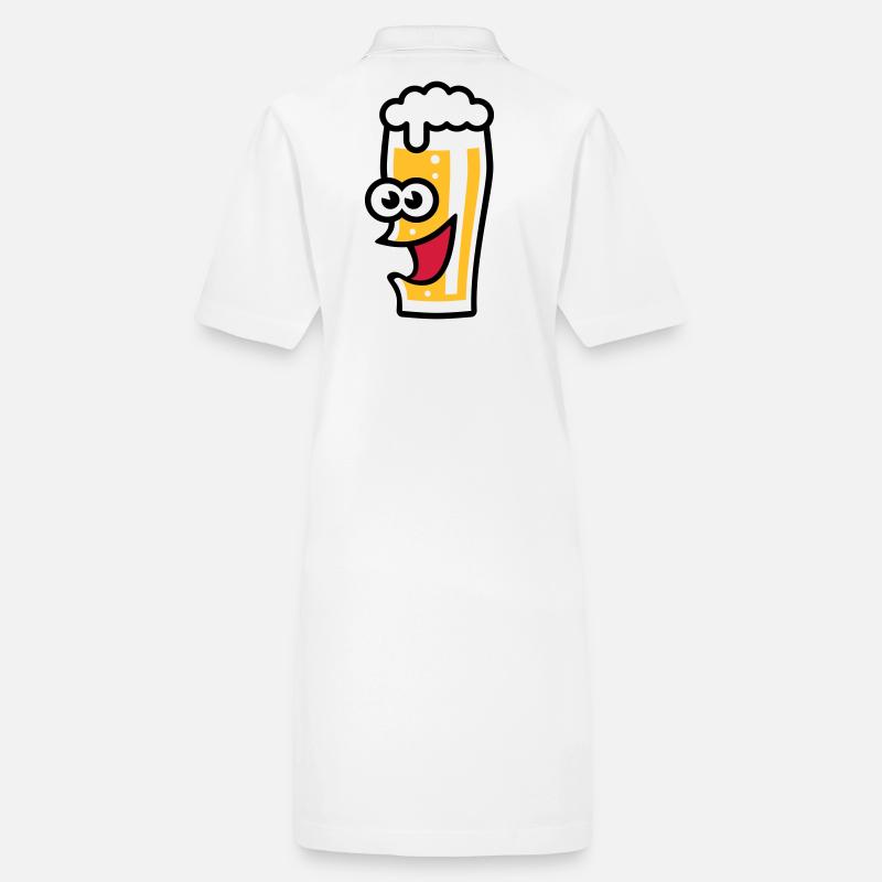Funny Beer Glass (Beer Drinker / Pale Ale / 3C) Stanley/Stella PAIGER Organic Women’s Polo Dress