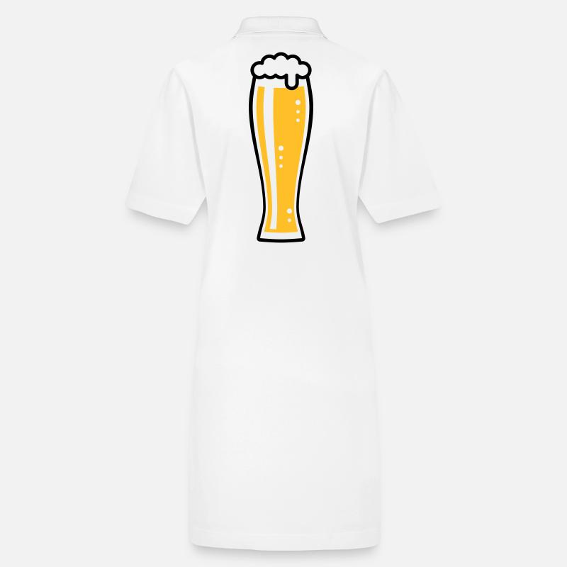 Wheat Beer Glass (Weiss Beer / Beer Drinker / 2C) Stanley/Stella PAIGER Organic Women’s Polo Dress