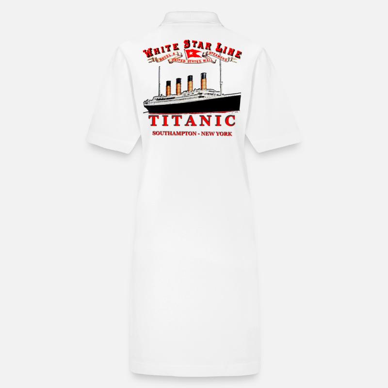 TITANIC CREATION Louis RUNEMBERG © Adagp Robe polo bio PAIGER Stanley/Stella Femme
