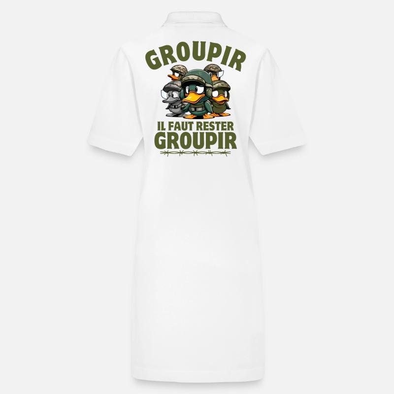 die siebte Kompanie, Tassin, Pitivier Stanley/Stella Frauen Bio-Polokleid PAIGER