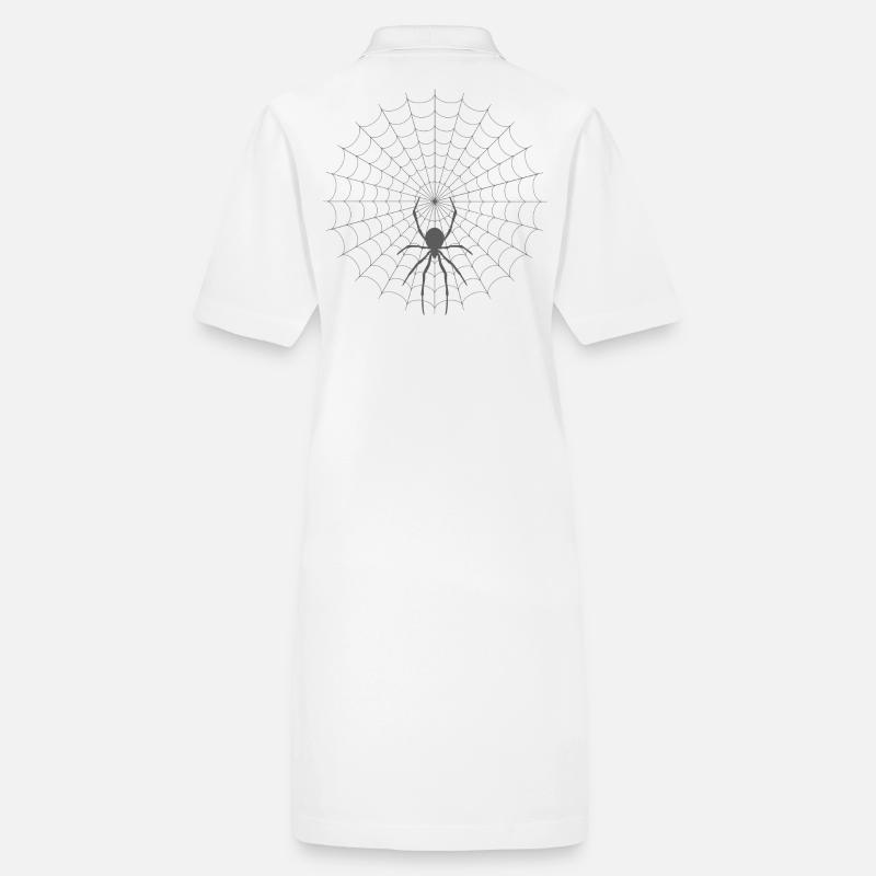 Spider Web Silhouette Stanley/Stella PAIGER Organic Women’s Polo Dress