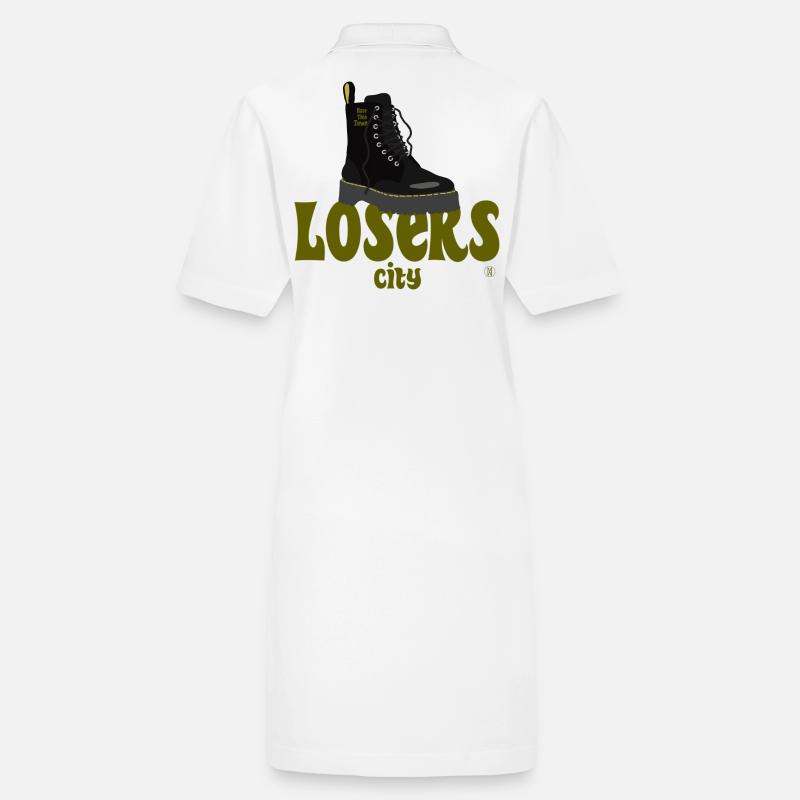 Hate this town Losers city doc edition Robe polo bio PAIGER Stanley/Stella Femme