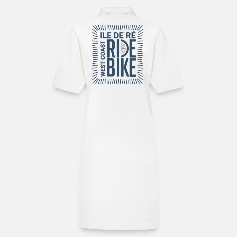 Cycling West Coast Ile de Ré Stanley/Stella PAIGER Organic Women’s Polo Dress