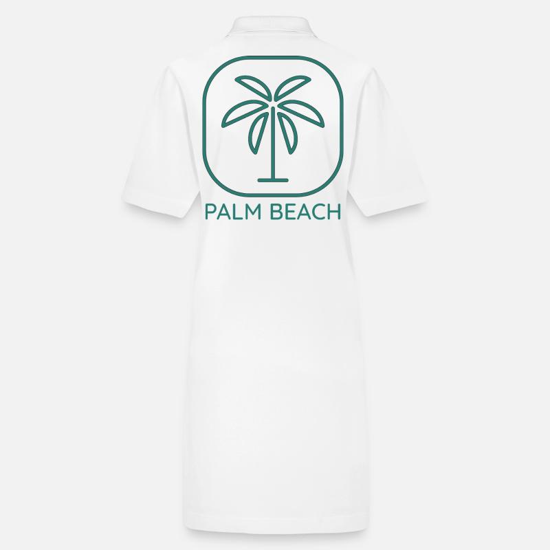 Vacances à la plage de Palm Beach Robe polo bio PAIGER Stanley/Stella Femme