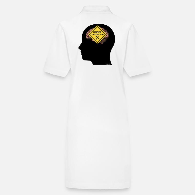 Mindful Construction Brain Tee Stanley/Stella PAIGER Organic Women’s Polo Dress