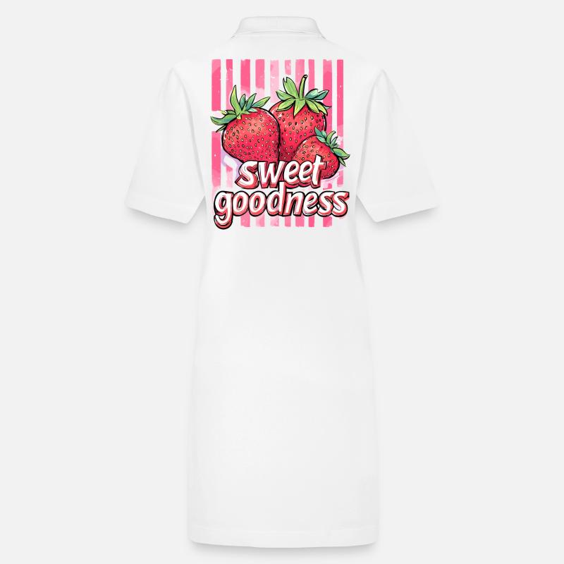 sweet goodness - erdbeere Stanley/Stella Frauen Bio-Polokleid PAIGER