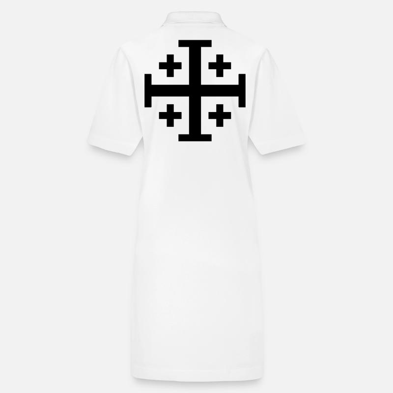 Croix croisée Robe polo bio PAIGER Stanley/Stella Femme