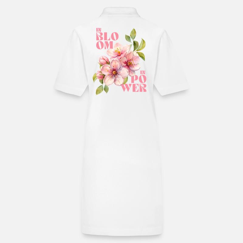EN FLORAISON - EN PUISSANCE Robe polo bio PAIGER Stanley/Stella Femme