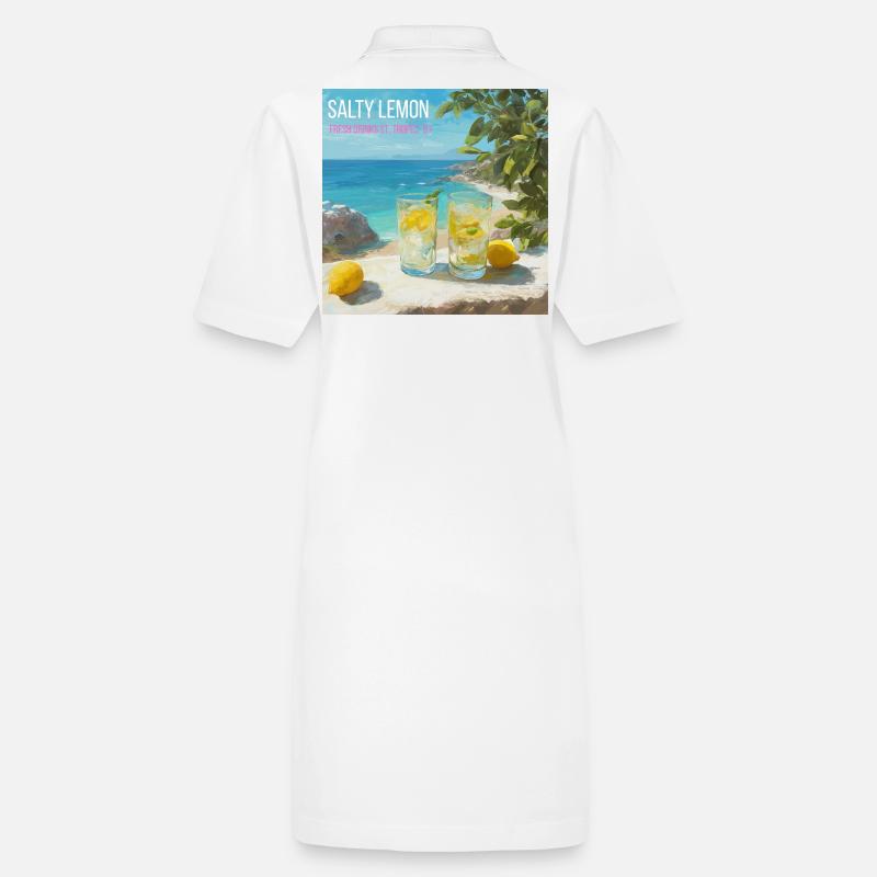 Magic Salt Lemon Beach 87 Robe polo bio PAIGER Stanley/Stella Femme