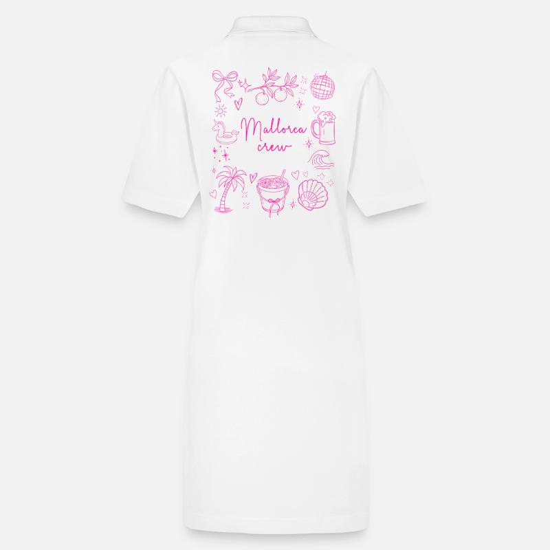 Mallorca Crew Malle JGA Gruppe Stanley/Stella Frauen Bio-Polokleid PAIGER