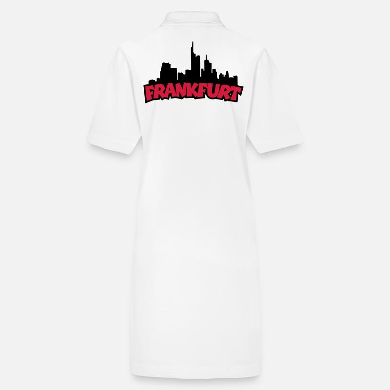 Frankfurt Skyline Stanley/Stella Frauen Bio-Polokleid PAIGER
