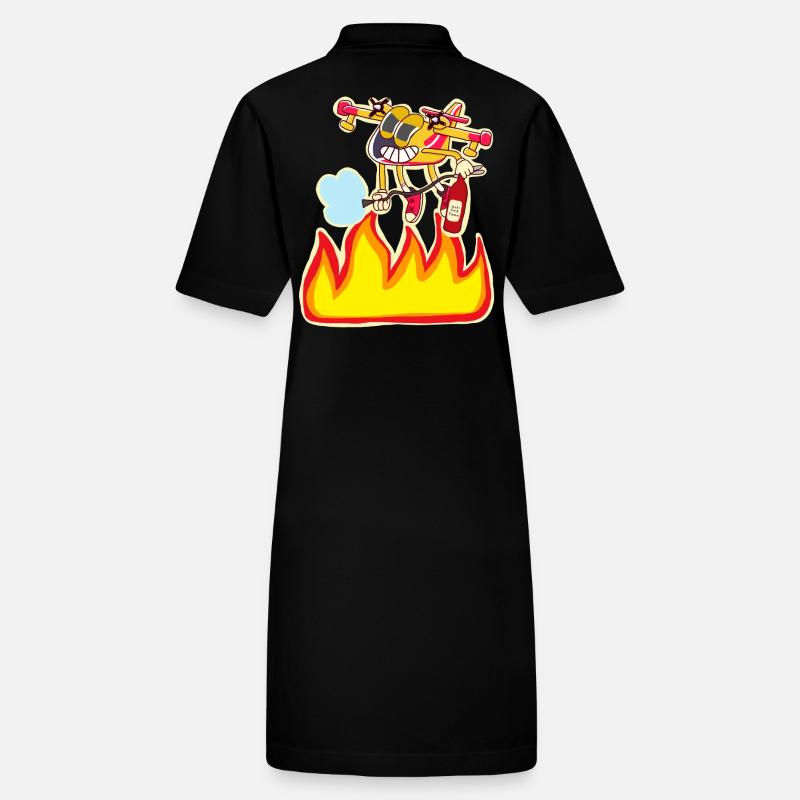 Firefighter Water Bomber Stanley/Stella PAIGER Organic Women’s Polo Dress