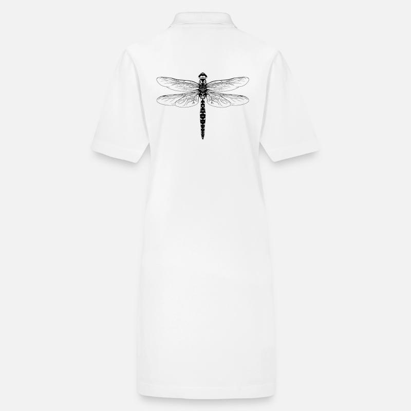 Dragonfly insects insects nature conservation animals Stanley/Stella PAIGER Organic Women’s Polo Dress