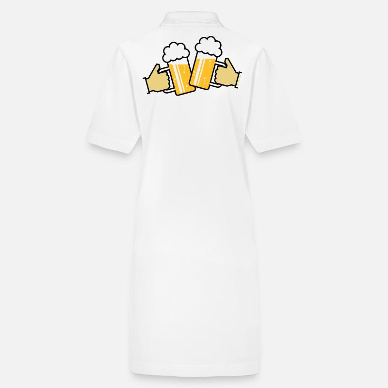 Poignée de main en bavarois / SVG Robe polo bio PAIGER Stanley/Stella Femme