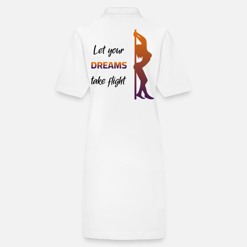 poledance - let your dreams take flight Stanley/Stella Frauen Bio-Polokleid PAIGER