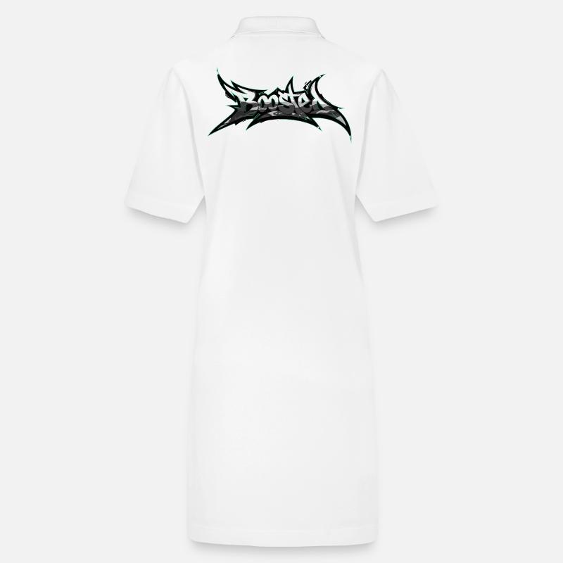 Scène du réglage des voitures JDM Turbo Boosted Robe polo bio PAIGER Stanley/Stella Femme