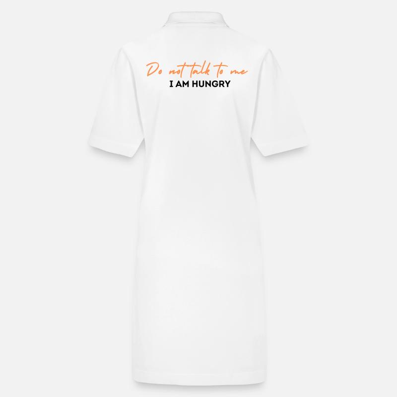 Do not talk to me I am hungry Stanley/Stella Frauen Bio-Polokleid PAIGER