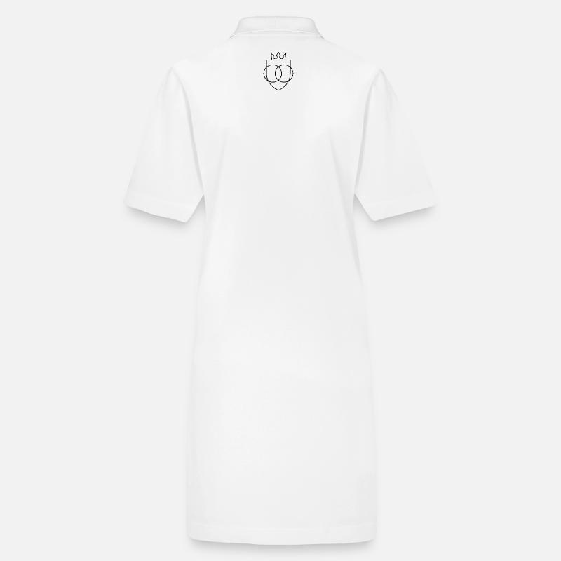 Kronenherz Emblem Stanley/Stella Frauen Bio-Polokleid PAIGER