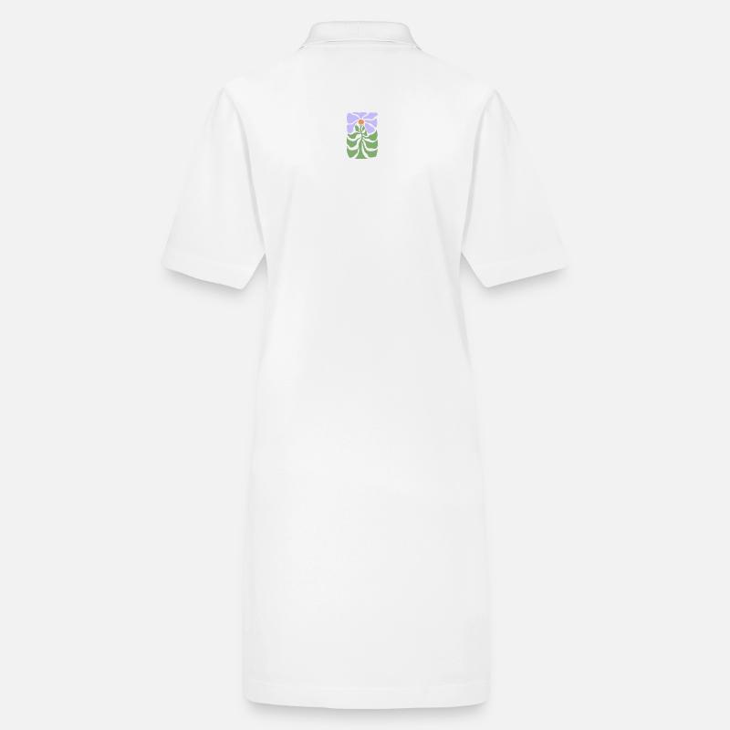 Blumengrafik Stanley/Stella Frauen Bio-Polokleid PAIGER