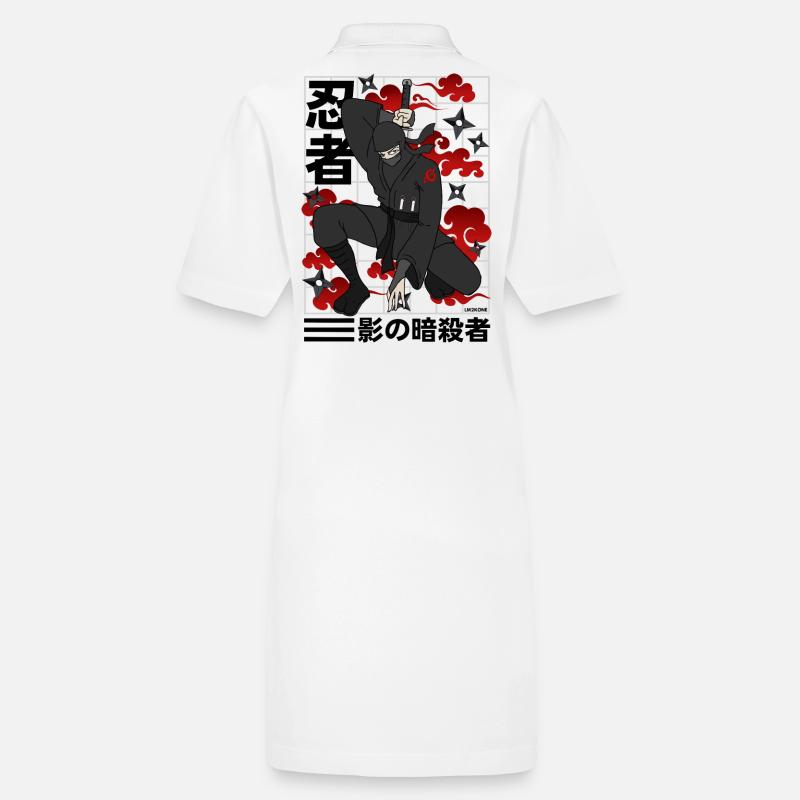 Ninja Japan - der heimliche Schatten Stanley/Stella Frauen Bio-Polokleid PAIGER