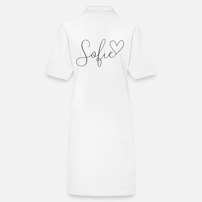 Sofie Name Vorname Mädchen Stanley/Stella Frauen Bio-Polokleid PAIGER