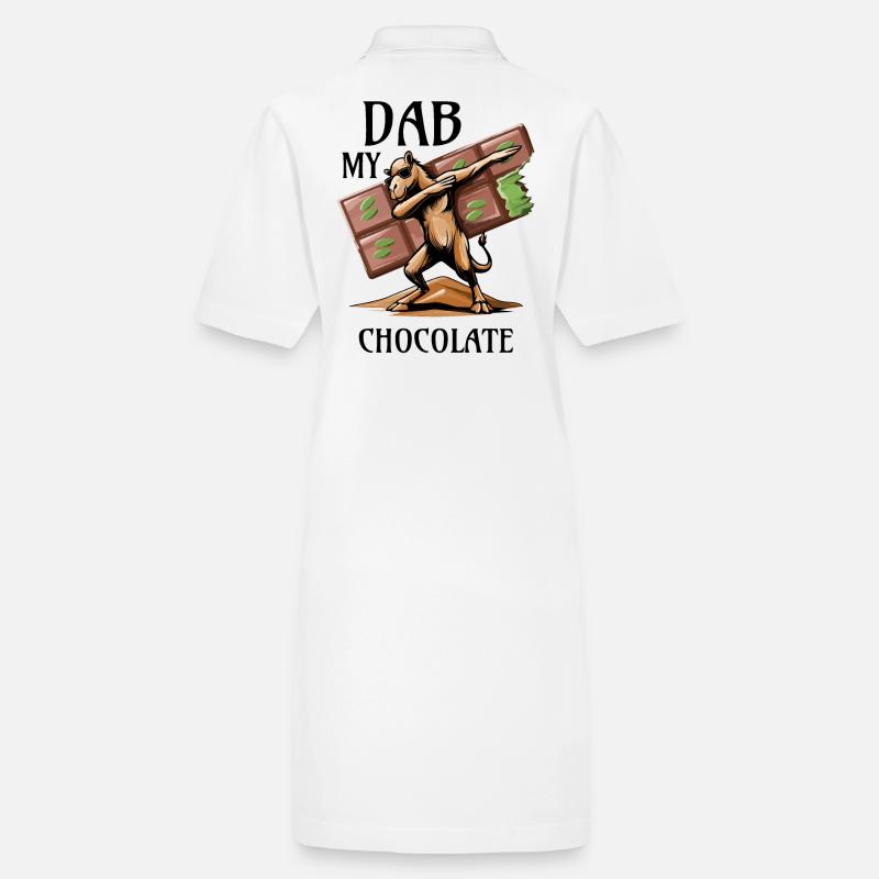 Dab My Chocolate – The dromedary dab! Stanley/Stella PAIGER Organic Women’s Polo Dress