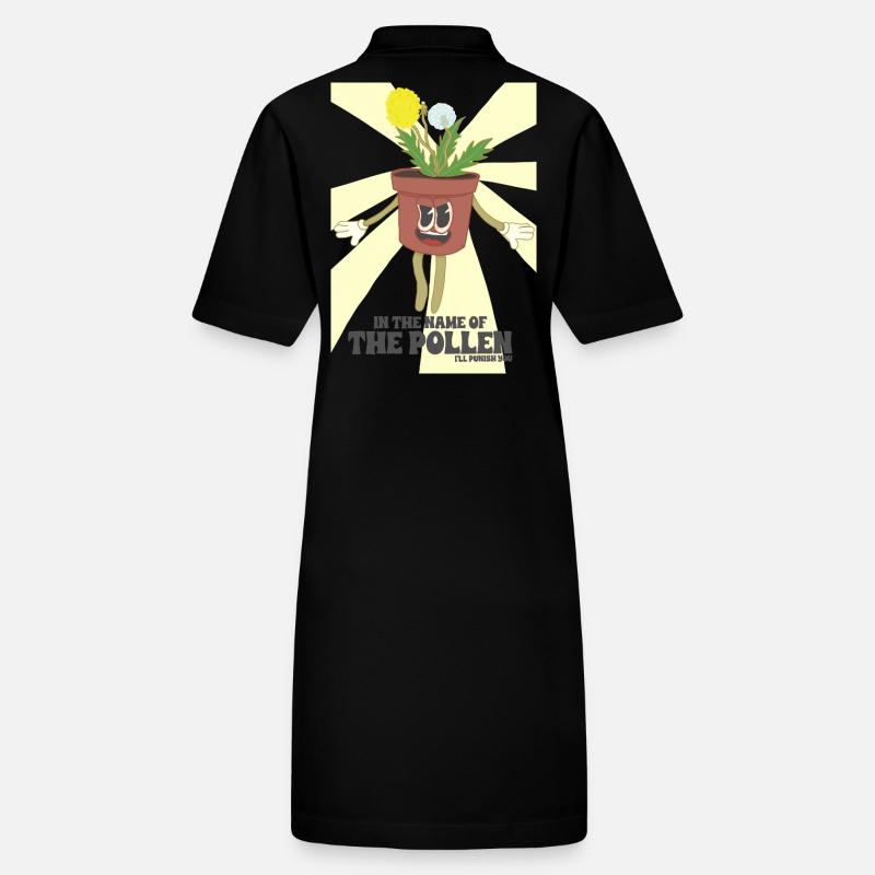 Fleur Super Pollen Robe polo bio PAIGER Stanley/Stella Femme