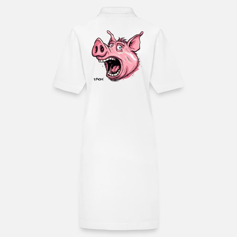 Cochon choqué Robe polo bio PAIGER Stanley/Stella Femme