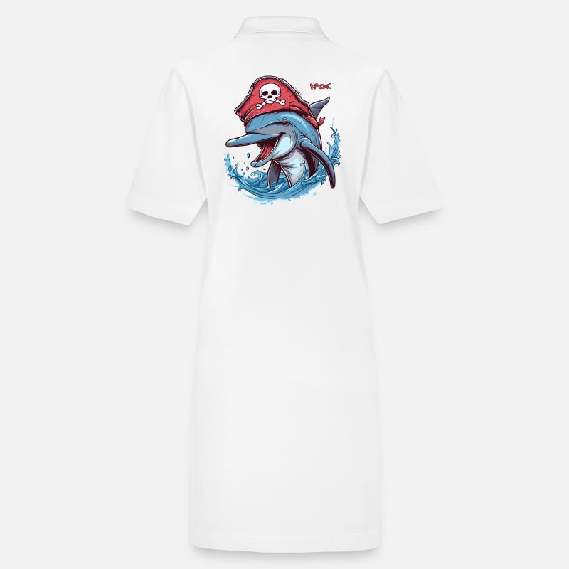 Pirate dauphin idiot Robe polo bio PAIGER Stanley/Stella Femme
