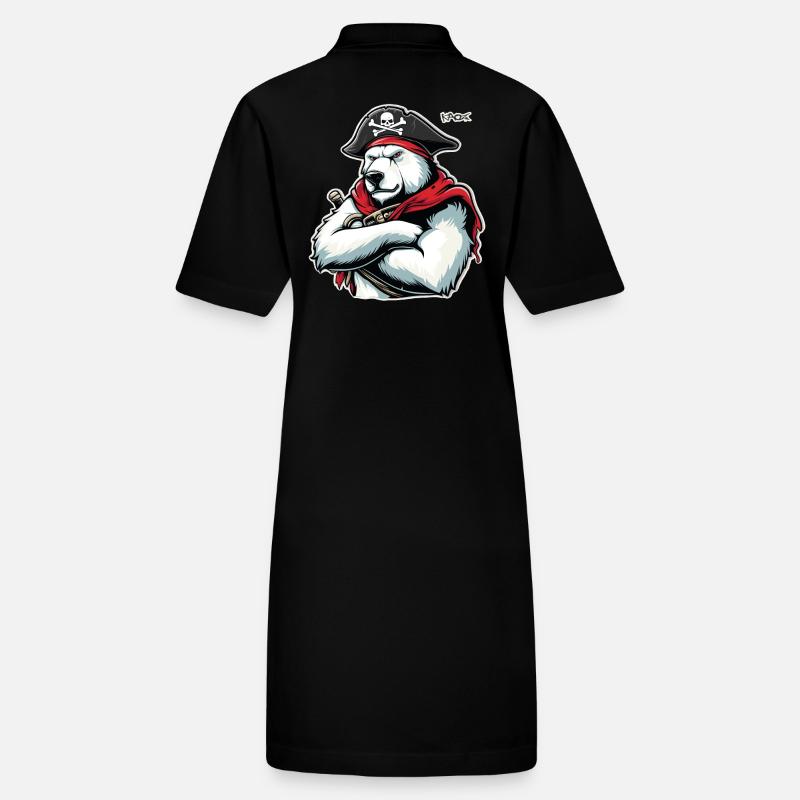 Polar Bear Pirate Stanley/Stella PAIGER Organic Women’s Polo Dress
