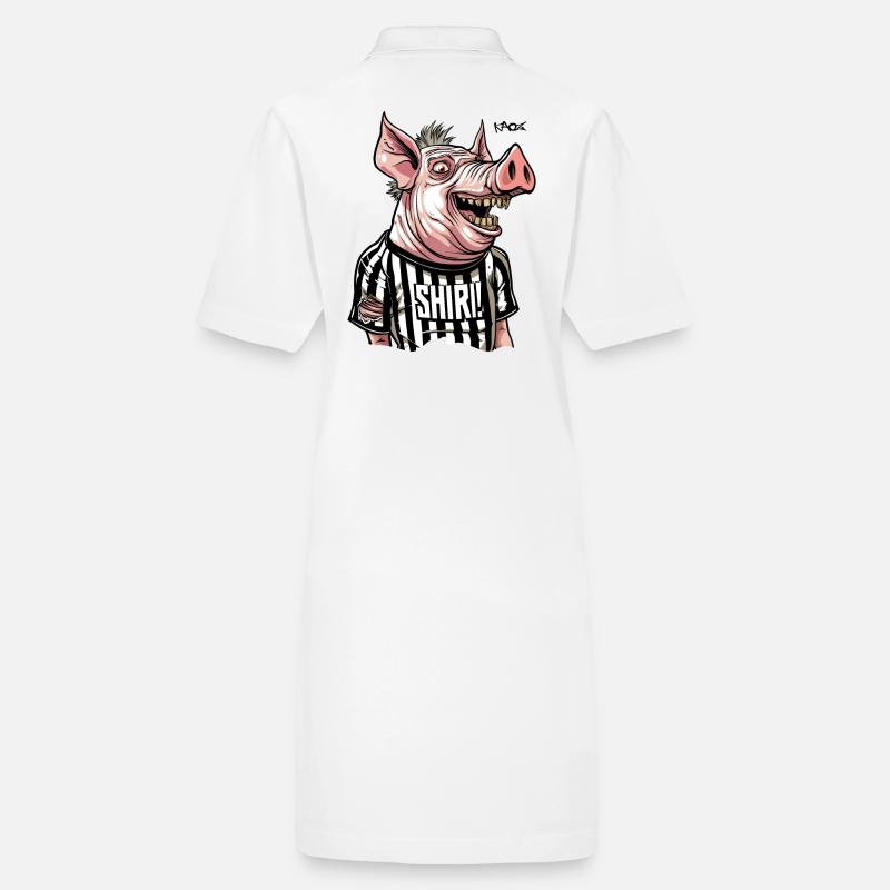Drôle Arbitre Cochon Le Shiri Robe polo bio PAIGER Stanley/Stella Femme