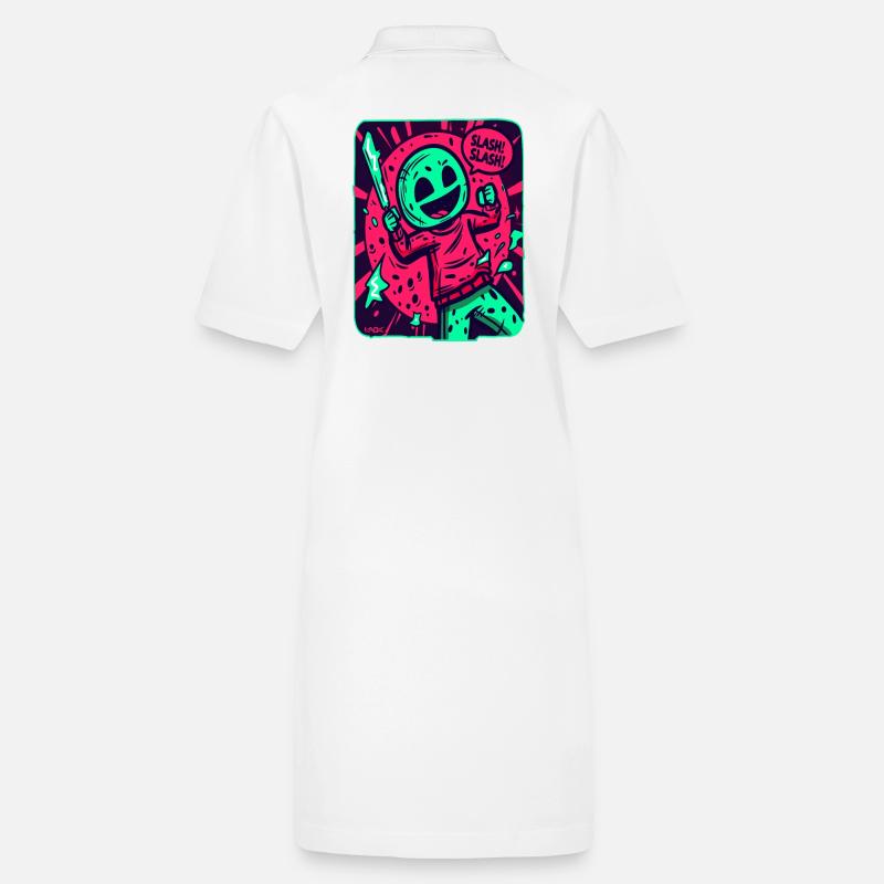 Le sympathique slasher du quartier Robe polo bio PAIGER Stanley/Stella Femme