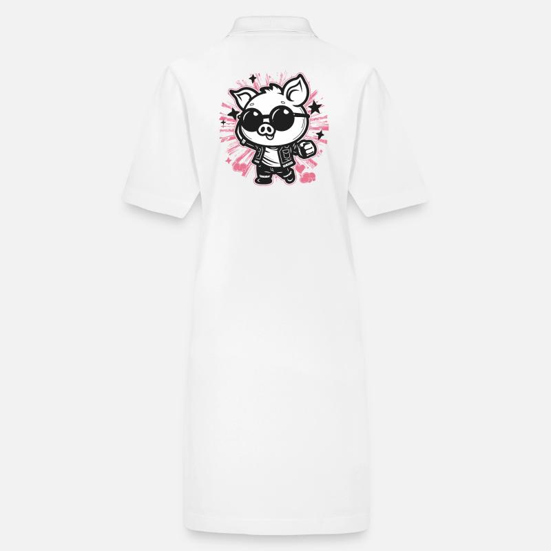 Super Glacières Disco Pig Robe polo bio PAIGER Stanley/Stella Femme