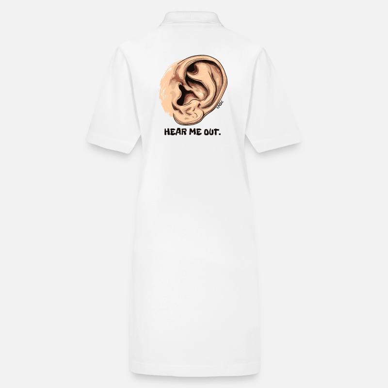 Écoutez-moi : Une grande oreille Robe polo bio PAIGER Stanley/Stella Femme